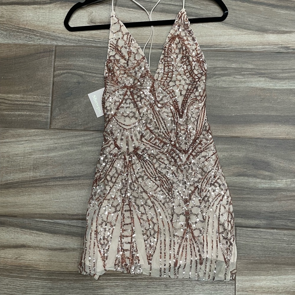 Standing too close dress by showpo